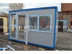 Блок-контейнер 4м, проходная, г.Ставрополь в Волжском