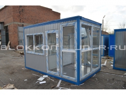 Блок-контейнер 4м, проходная, г.Ставрополь в Волжском