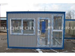 Блок-контейнер 4м, проходная, г.Ставрополь в Волжском